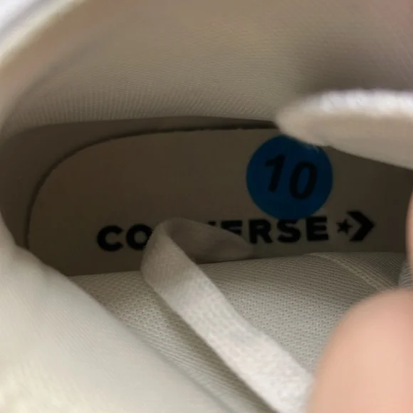 NWT Converse Lugged 2.0 Platform Shoe Sneakers High Top White Leather Womens 10 - Picture 9 of 13